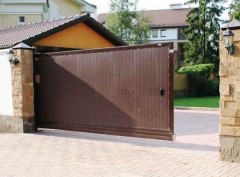Ворота из сэндвич-панелей